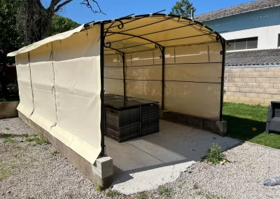baches pro services - bâche pour kiosque