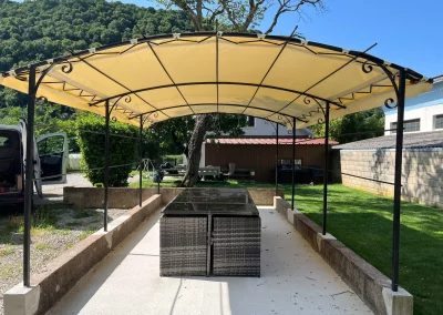baches pro services - bâche pour kiosque