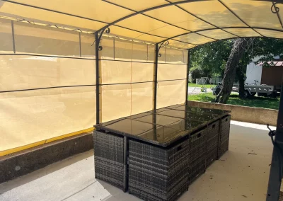 baches pro services - bâche pour kiosque