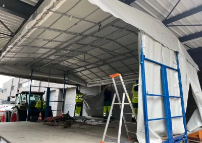 baches pro services - bâche pour podium